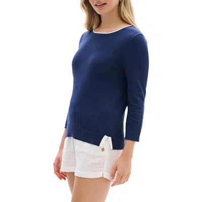 Hatley Patriot Blue Sweater