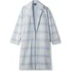 Hatley Paxton Plaid Open Front Jacket In Blue