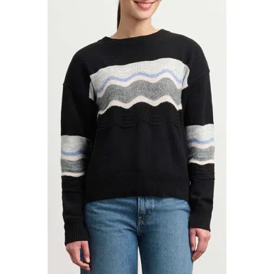 Hatley Pointelle Wave Sweater In Multi