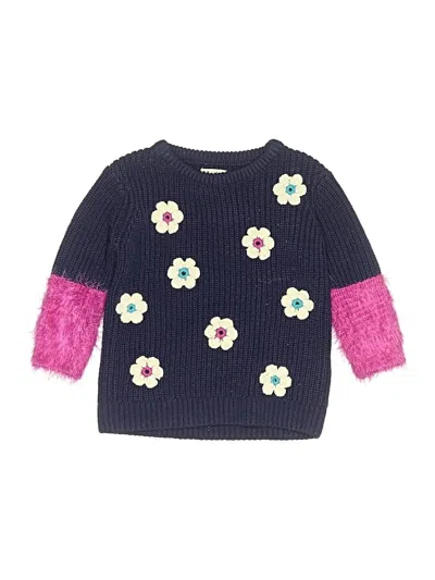 Pre-owned Hatley Kids' Pullover Sweater In Blue