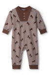 Hatley Ranch Horses Henley Romper In Brown