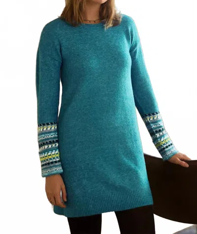 Hatley Sadie Sweater Dress In Arctic In Blue