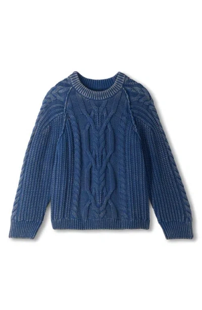Hatley Sami Cable Knit Sweater In Stellar
