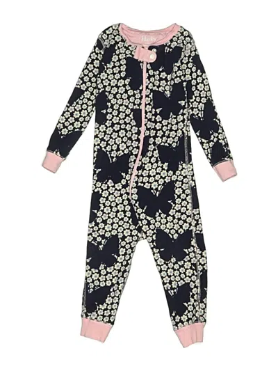 Pre-owned Hatley Kids' Short Sleeve Onesie In Black