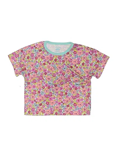 Pre-owned Hatley Kids' Short Sleeve T-shirt In Pink