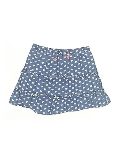 Pre-owned Hatley Kids' Skirt In Blue