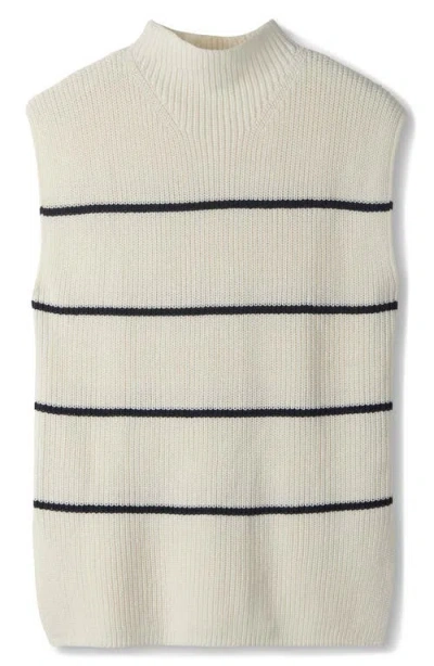 Hatley Sleeveless Mock Neck Sweater Tunic In Multi