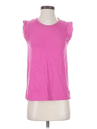 Pre-owned Hatley Sleeveless T-shirt In Pink
