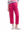 Hatley Straight Leg Linen Pants In Fuchsia In Pink