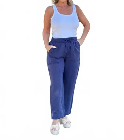 Hatley Straight Leg Pant In Patriot Blue