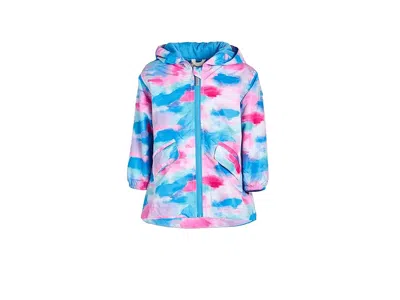 Hatley Sunset Tie Dye Microfiber Field Jacket (toddler/little Kid/big Kid) Girl's Clothing Blue : 8 (big Ki