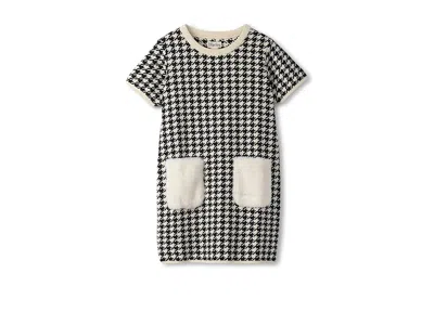 Hatley Sweater Dress (toddler/little Kid/big Kid) Girl's Dress Black : 4t (toddler), Cotton/viscose