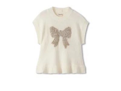 Hatley Sweater Vest (toddler/little Kid/big Kid) Girl's Clothing Off-white : 7 (big Kid), Cotton/nylon
