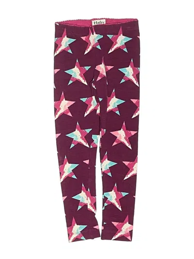 Pre-owned Hatley Kids' Sweatpants In Purple