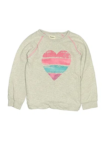 Pre-owned Hatley Kids' Sweatshirt In Silver