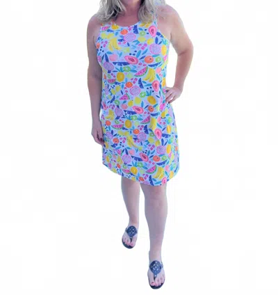 Hatley Tank Mini Dress In Summer Fruit In Multi
