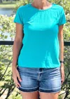 Hatley The Emma Tee In Ceramic In Blue