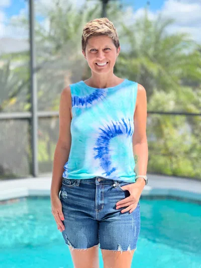 Hatley The Everyday Tank Top In Show In Blue