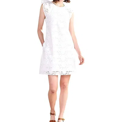 Hatley The Kaia Eyelet Dress In White