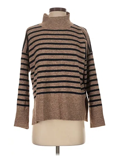 Pre-owned Hatley Turtleneck Sweater In Brown