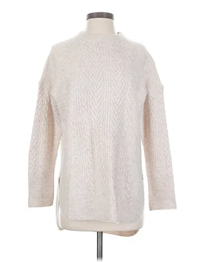 Pre-owned Hatley Turtleneck Sweater In Ivory