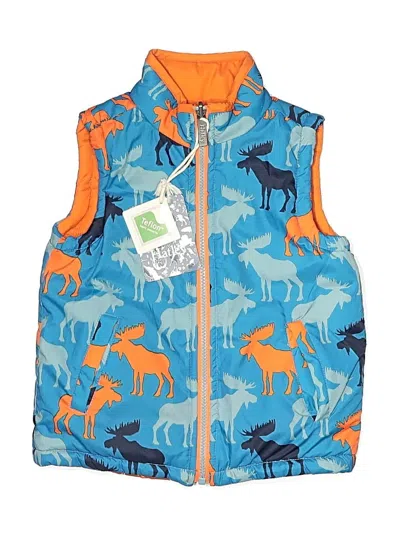 Pre-owned Hatley Kids' Vest In Blue