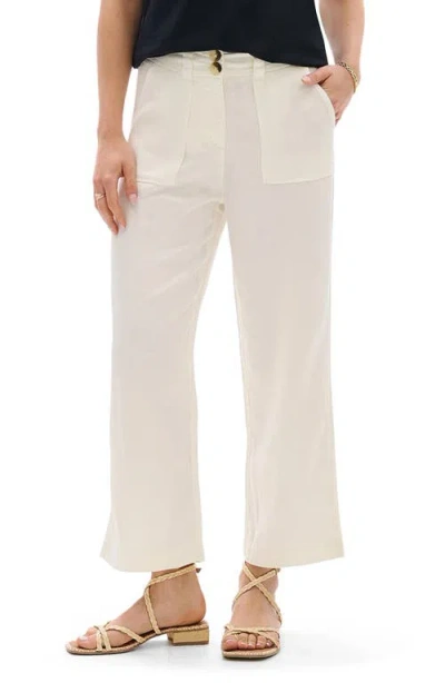 Hatley Whisper White Wide Leg Pants
