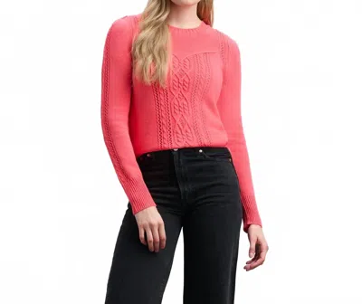 HATLEY WOMEN'S PHOEBE SWEATER IN NEON MELON