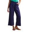 Hatley Women's Tie Front Pants In Patriot Blue In Blue