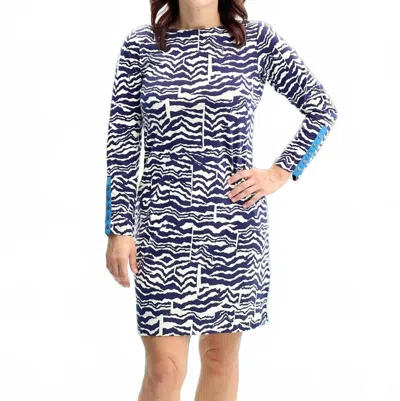 Hatley Zoe Mini Dress In Carved Sand In Multi