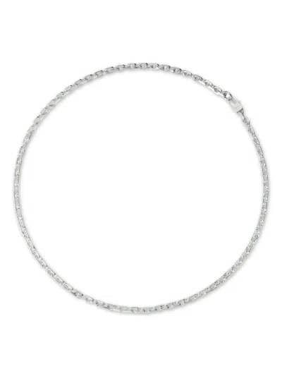Hatton Labs Anchor Chain Necklace In Silver