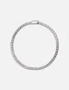 Hatton Labs Silver Classic Tennis Bracelet In Silver