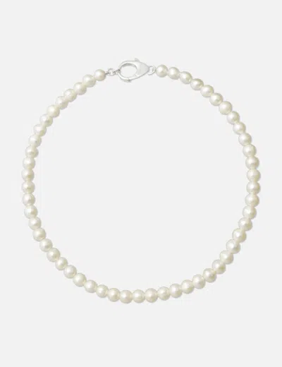 HATTON LABS CLASSIC WHITE FRESHWATER PEARL CHAIN