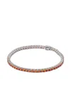 Hatton Labs Crystal-embellished Bracelet In Orange