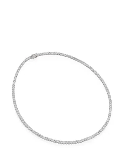 Hatton Labs Crystal-embellished Necklace In Silver