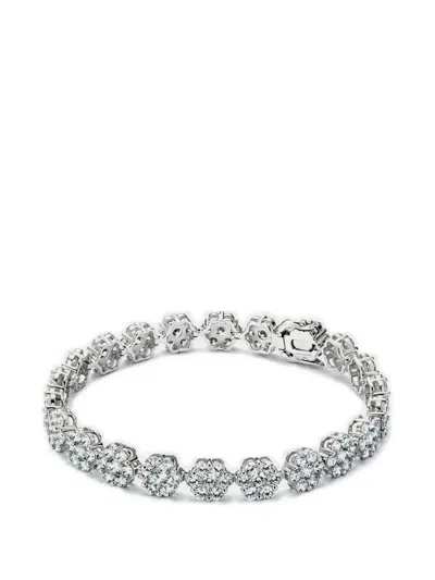 Hatton Labs Daisy Tennis Bracelet In Silver