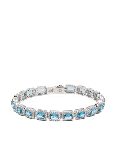 Hatton Labs Embellished Bracelet In Silver