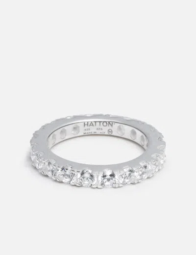 Hatton Labs Eternity Ring Small In Silver