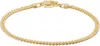 Hatton Labs Gold Classic Cuban S Bracelet In Gold