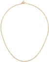 HATTON LABS GOLD CLASSIC ROPE CHAIN NECKLACE