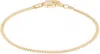 Hatton Labs Gold Round Curb Bracelet In Gold