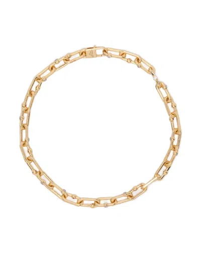 Hatton Labs Link Embellished Bracelet In Gold