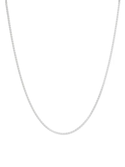 Hatton Labs Men's Sterling Silver Rope Chain In Metallic