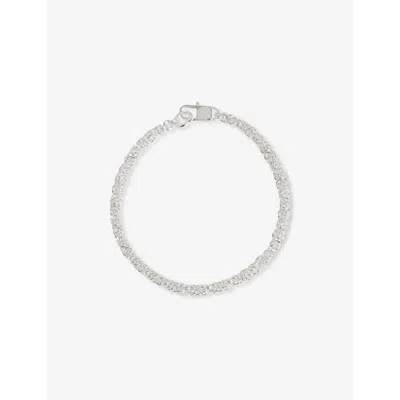 Hatton Labs Mens Junction 925 Sterling Silver Bracelet