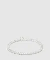 Hatton Labs Miami Cuban Bracelet In Sterling Silver