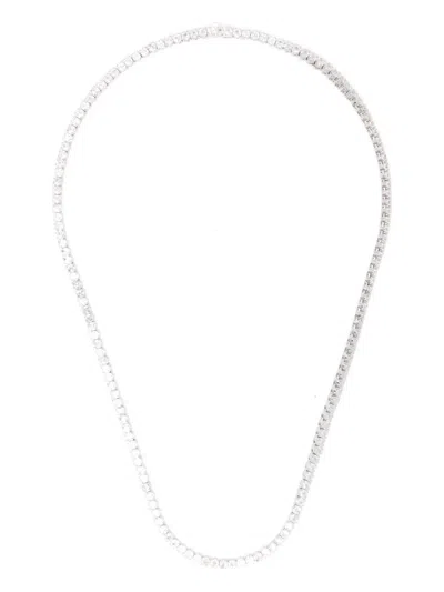 Hatton Labs Octagon Stone Necklace In Metallic