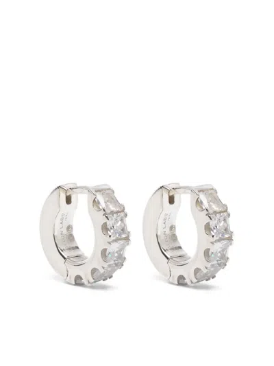 Hatton Labs Pave Set Earring In Metallic