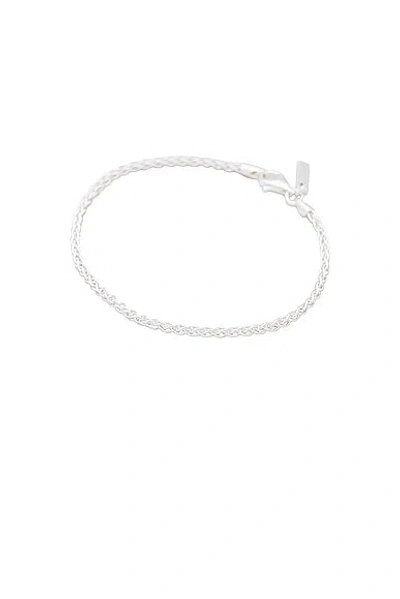 Hatton Labs Rope Bracelet In Silver