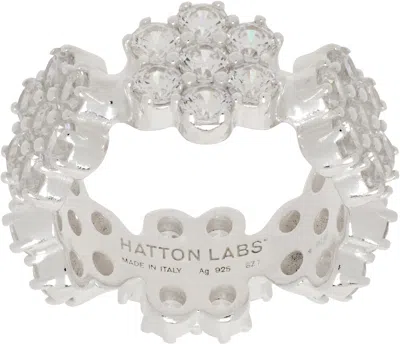 Hatton Labs Silver Bouquet Ring In White
