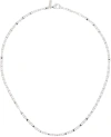 HATTON LABS SILVER CLASSIC MARINER CHAIN NECKLACE